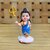 Tiny Shiny Baal Shiv JI Cute Littel Baal Shiv Idol Status Good Luck Murti for Home Temple Office Desk Car Dashboard