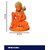 Tiny Shiny Hanuman Ji Murti Idol Blessing with Gada Sitting  for Temple Car Dashboard Home Decor Statue Gifts Home Pooja