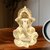 Tiny Shiny Finish Ganesha Idol Car Dashboard Idol for Home Decor Puja Office Desk Living Room Gift