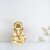 Tiny Shiny Finish Ganesha Idol Car Dashboard Idol for Home Decor Puja Office Desk Living Room Gift