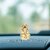 Tiny Shiny Finish Ganesha Idol Car Dashboard Idol for Home Decor Puja Office Desk Living Room Gift