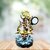 Tiny Shiny Traditional Trishul with Damru Decorative Showpiece Statue for Car Dashboard, Pooja, Home  Office Decor