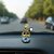 Tiny Shiny Traditional Trishul with Damru Decorative Showpiece Statue for Car Dashboard, Pooja, Home  Office Decor