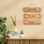 Tiny Shiny Welcome Home Art Wooden Wall Hanging for Living Room/Bedroom/Office Gift Decoration