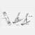 GOZZTOM Adjustable Laptop Stand, Aluminum Foldable  Portable Laptop Stand Laptop Stand