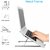 GOZZTOM Adjustable Laptop Stand, Aluminum Foldable  Portable Laptop Stand Laptop Stand