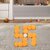 Tiny Shiny Handmade Swastik Rangoli Art Designs With T-Light With Pom Pom MDF Base Home Temple Decorations For Door Entr