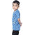 Kid Kupboard Cotton Boys T-Shirt, Blue, Half-Sleeves, 5-6 Years KIDS7622
