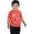 Kid Kupboard Cotton Baby Boys T-Shirt, Orange, Half-Sleeves, 2-3 Years KIDS7623