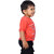 Kid Kupboard Cotton Baby Boys T-Shirt, Orange, Half-Sleeves, 2-3 Years KIDS7623