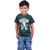Kid Kupboard Cotton Boys T-Shirt, Dark Green, Half-Sleeves, 5-6 Years KIDS7624
