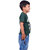 Kid Kupboard Cotton Boys T-Shirt, Dark Green, Half-Sleeves, 5-6 Years KIDS7624