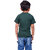 Kid Kupboard Cotton Boys T-Shirt, Dark Green, Half-Sleeves, 5-6 Years KIDS7624