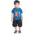Kid Kupboard Cotton Boys T-Shirt, Navy Blue, Half-Sleeves, 3-4 Years KIDS7625