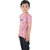 Kid Kupboard Cotton Boys T-Shirt, Pink, Half-Sleeves, 6-7 Years KIDS7628