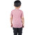 Kid Kupboard Cotton Boys T-Shirt, Pink, Half-Sleeves, 6-7 Years KIDS7628