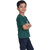 Kid Kupboard Cotton Boys T-Shirt, Dark Green, Half-Sleeves, 7-8 Years KIDS7631
