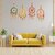 Tiny Shiny Handmade Colorful Pom Pom Bell Wall and Door Decor Hangings for HomeFestive Decoration