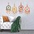 Tiny Shiny Handmade Colorful Pom Pom Bell Wall and Door Decor Hangings for HomeFestive Decoration