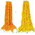 Tiny Shiny Artificial Marigold Flower Garlands, 5 Feet Long, 10 Pc Pack Traditional Decoration, Festival Decoration
