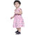 Kid Kupboard Cotton Baby Girls A-Line Frock, Light Pink, Sleeveless, 2-3 Years KIDS7649