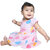 Kid Kupboard Cotton Baby Girls A-Line Frock, Light Pink, Sleeveless, 9-12 Months KIDS7650