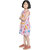 Kid Kupboard Cotton Girls A-Line Frock, Multicolor, Sleeveless, 8-9 Years KIDS7653