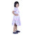 Kid Kupboard Cotton Girls A-Line Frock, Multicolor, Half-Sleeves, 7-8 Years KIDS7660