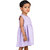 Kid Kupboard Cotton Baby Girls A-Line Frock, Light Purple, Sleeveless, 3-4 Years KIDS7662