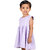Kid Kupboard Cotton Baby Girls A-Line Frock, Light Purple, Sleeveless, 3-4 Years KIDS7662
