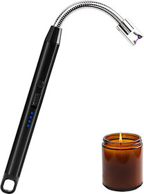 (Pack of 1) Iron Electric Gas Lighter Steel Body, Durable and Safe for Kitchen and Outdoor Use