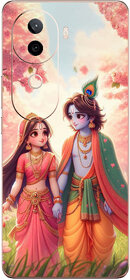 Yug Emporium Back Skin Wrap For iQOO Z9s 5G Premium Quality Full Coverage (Krishna radha ji) (Mobile Back Cover, Multicolor)