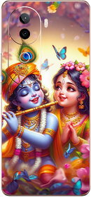 Yug Emporium Back Skin Wrap For iQOO Z9s 5G Premium Quality Full Coverage (Radhe Krishna) (Mobile Back Cover, Multicolor)