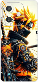 Yug Emporium Back Skin Wrap For Oppo A3x Premium Quality Full Coverage (Viral Theme) (Mobile Back Cover, Multicolor)