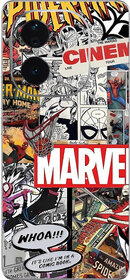 Yug Emporium Back Skin Wrap For IQOO Z9s Pro 5G Premium Quality Full Coverage (Marvel Mix) (Mobile Back Cover, Multicolor)