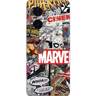 Yug Emporium Back Skin Wrap For IQOO Z9s Pro 5G Premium Quality Full Coverage (Marvel Mix) (Mobile Back Cover, Multicolor)