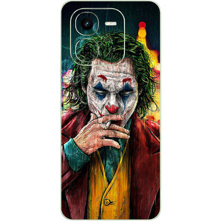 Yug Emporium Back Skin Wrap For iQOO Z9X 5G Premium Quality Full Coverage (Joker Man) (Mobile Back Cover, Multicolor)
