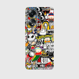 Yug Emporium OPPO A58 5G 3D DIAMOND  LOOK (Mobile Back Cover, Multicolor)