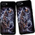 Yug Emporium OPPO F9, F9 PRO, A12 3D BLACK PANTHER  DESIGN PATTERN  THEME BACK SKIN STICKERS (Mobile Back Cover, Black)