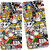 Yug Emporium OPPO A15  3D CARTOON DESIGN PATTERN CARTOON THEME BACK SKIN STICKERS. (Mobile Back Cover, Multicolor)