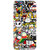 Yug Emporium OPPO A57 4G 2022 3D CARTOON DESIGN PATTERN CARTOON THEME BACK SKIN STICKERS. (Mobile Back Cover, Multicolor)