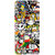 Yug Emporium VIVO V23 5G 3D CARTOON DESIGN PATTERN CARTOON THEME BACK SKIN STICKERS (Mobile Back Cover, Multicolor)