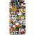 Yug Emporium Poco C31 Mobile  Skin Sticker ( 3D Multicartoon Superman Theme  Skin ) (Mobile Back Cover, Black)