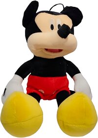 Mickey Mouse Style Soft Toy for Kids  Cute Plush Cartoon Character  Cuddly Stuffed Toy for Boys  Girls  Gift for Ba
