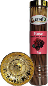 Rose Agarbatti / Incense sticks 250 grams with free stand