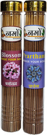 Blossom & Prathana Agarbatti Pack of 2- (100 grams each) with free stand