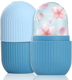 Ice Face Roller Silicone Facial Cube for Eyes Neck Massage Remove Dark Circle Pore Shrink Face Beauty Skin Care Ice Moul