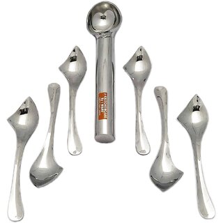 i WARE KkitchenCare Ice Cream Scoop Ice Cream Spoons Premium Stainless Steel