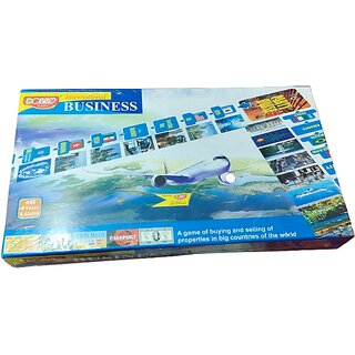 International Business Board Game  Property Buying  Selling Game  Business Strategy Game for Kids  Family (Age 6+)
