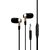 Digimate Hi-Fi Stereo 3.5mm Jack Common Bass Wired Earphone With Mic, Black